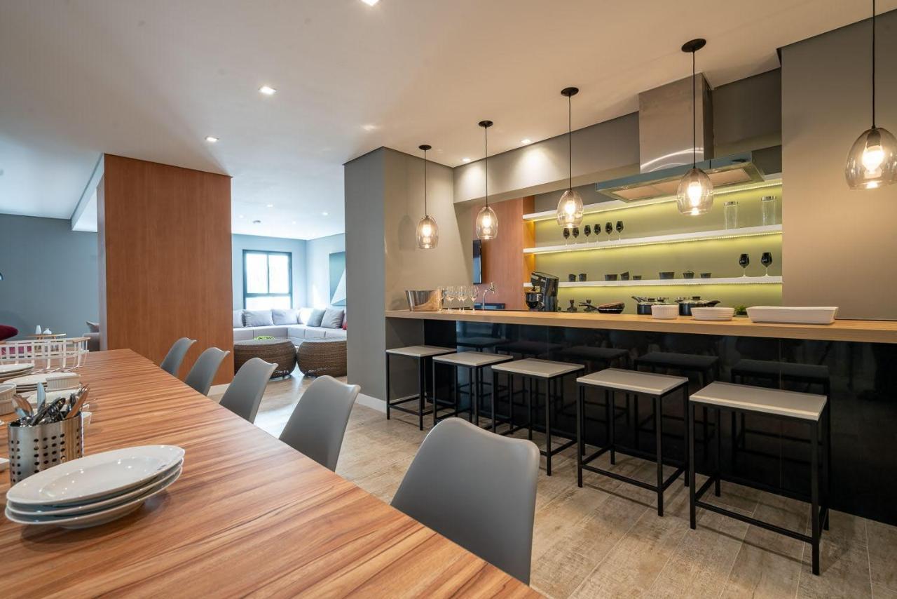 Apartamento Para Renovar As Energias - Cama Queen เซาเปาโล ภายนอก รูปภาพ