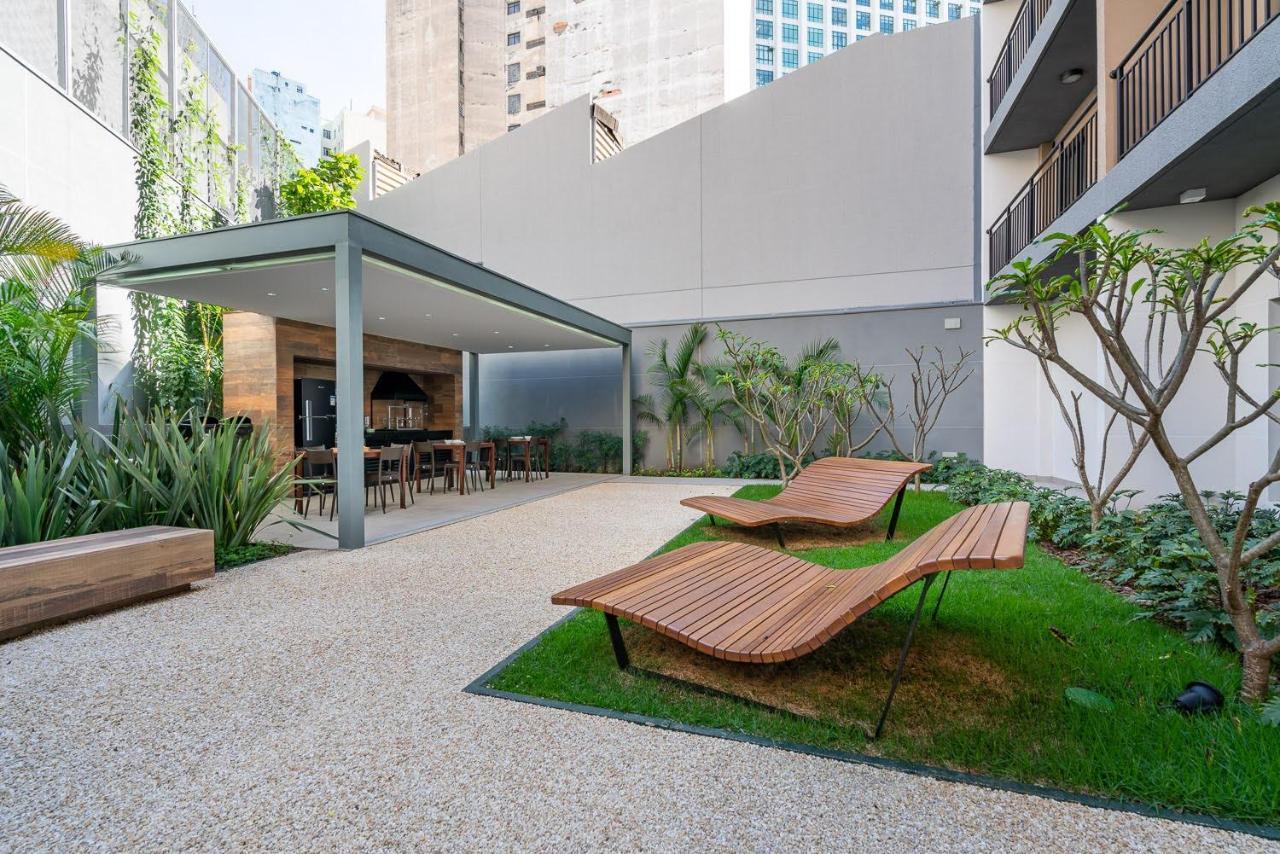 Apartamento Para Renovar As Energias - Cama Queen เซาเปาโล ภายนอก รูปภาพ
