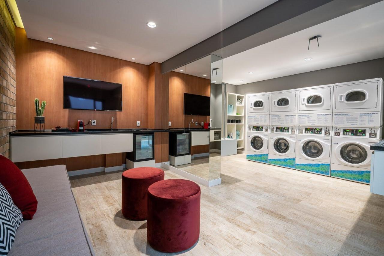 Apartamento Para Renovar As Energias - Cama Queen เซาเปาโล ภายนอก รูปภาพ