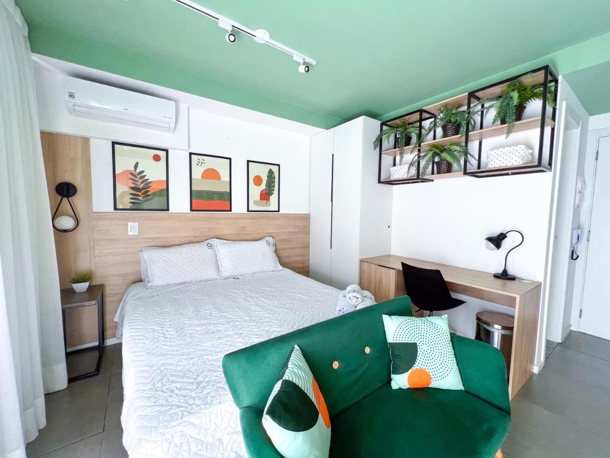 Apartamento Para Renovar As Energias - Cama Queen เซาเปาโล ภายนอก รูปภาพ