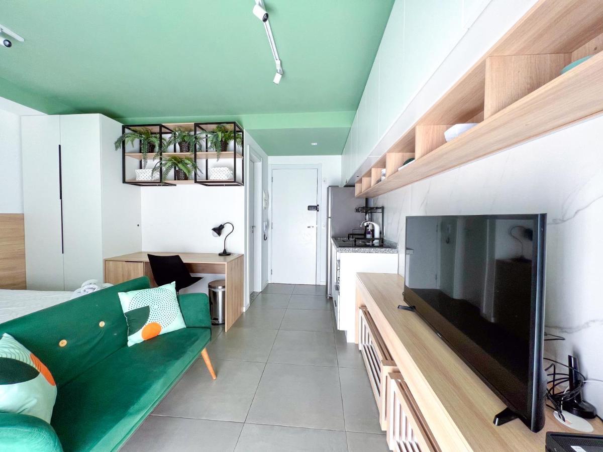 Apartamento Para Renovar As Energias - Cama Queen เซาเปาโล ภายนอก รูปภาพ